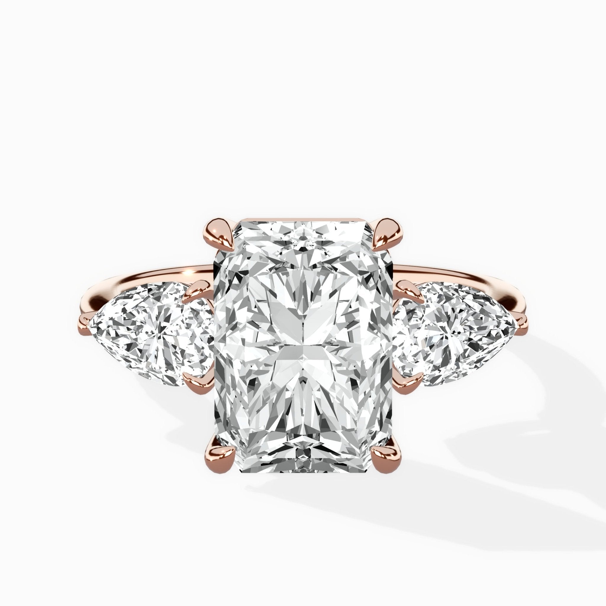 Forever Three Stone Engagement Ring - The Better Diamonds