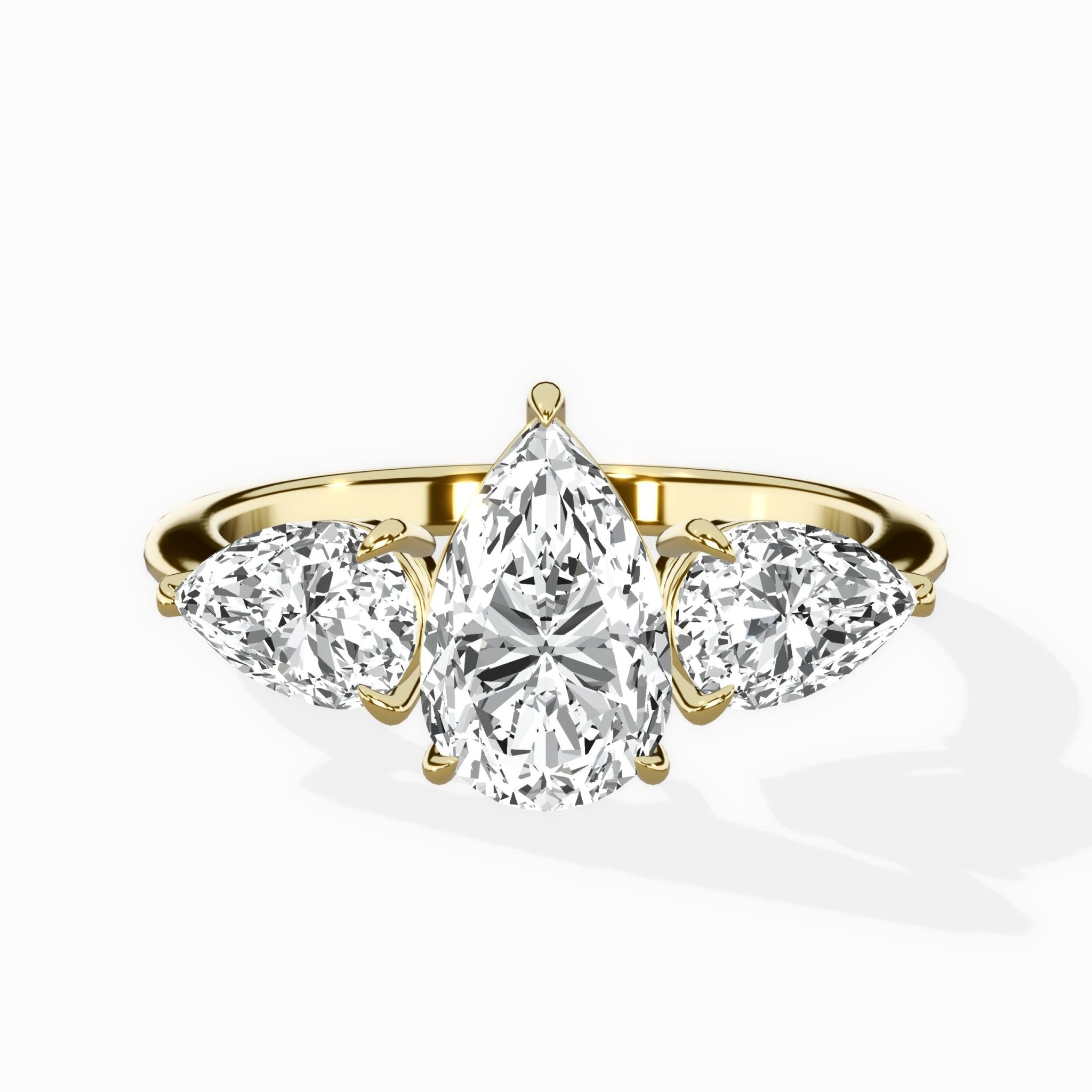 Forever Three Stone Engagement Ring - The Better Diamonds