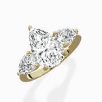 Forever Three Stone Engagement Ring - The Better Diamonds