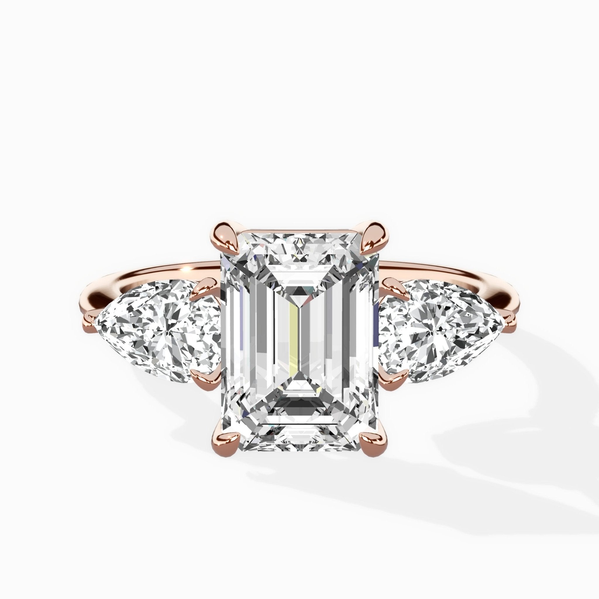 Forever Three Stone Engagement Ring - The Better Diamonds