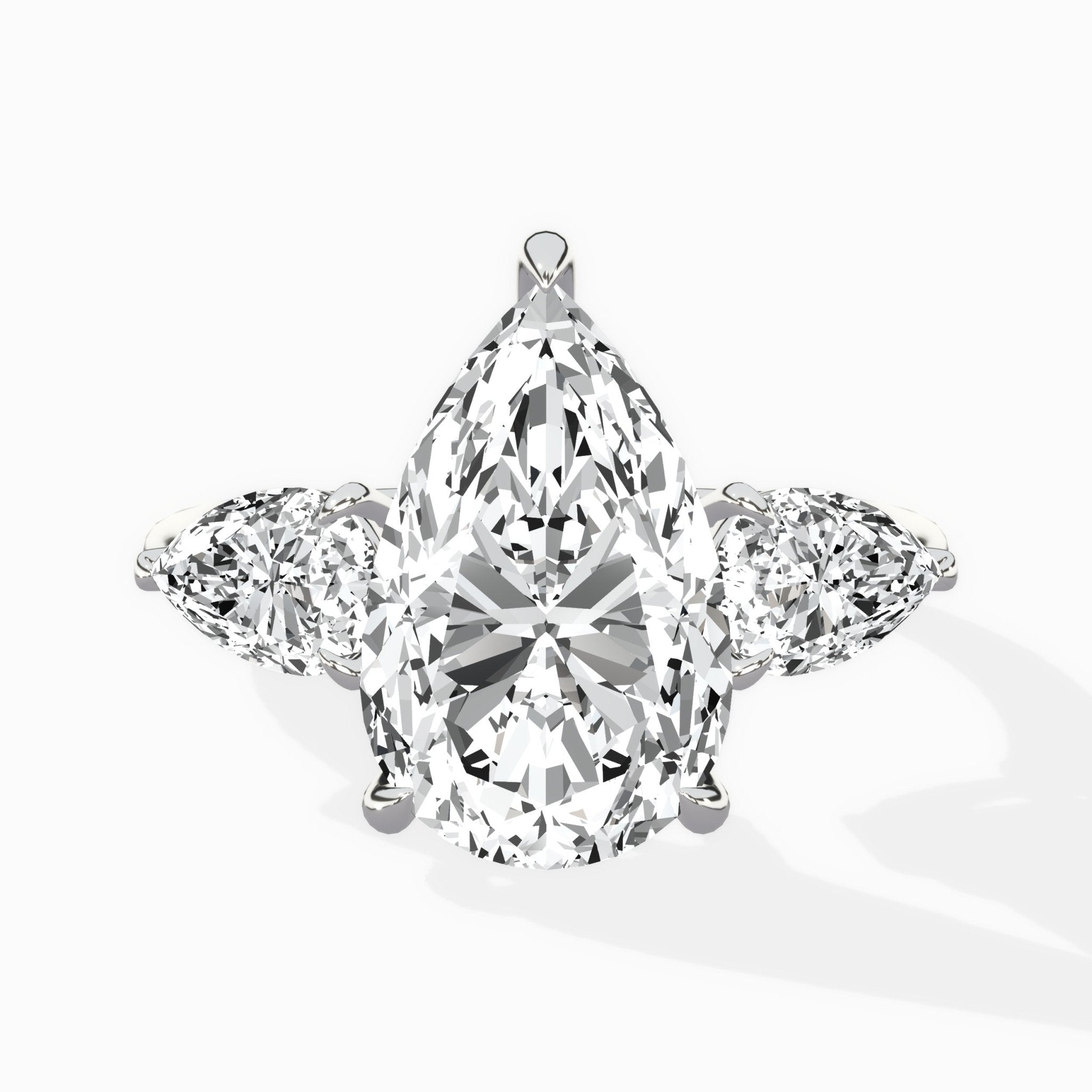 Forever Three Stone Engagement Ring - The Better Diamonds