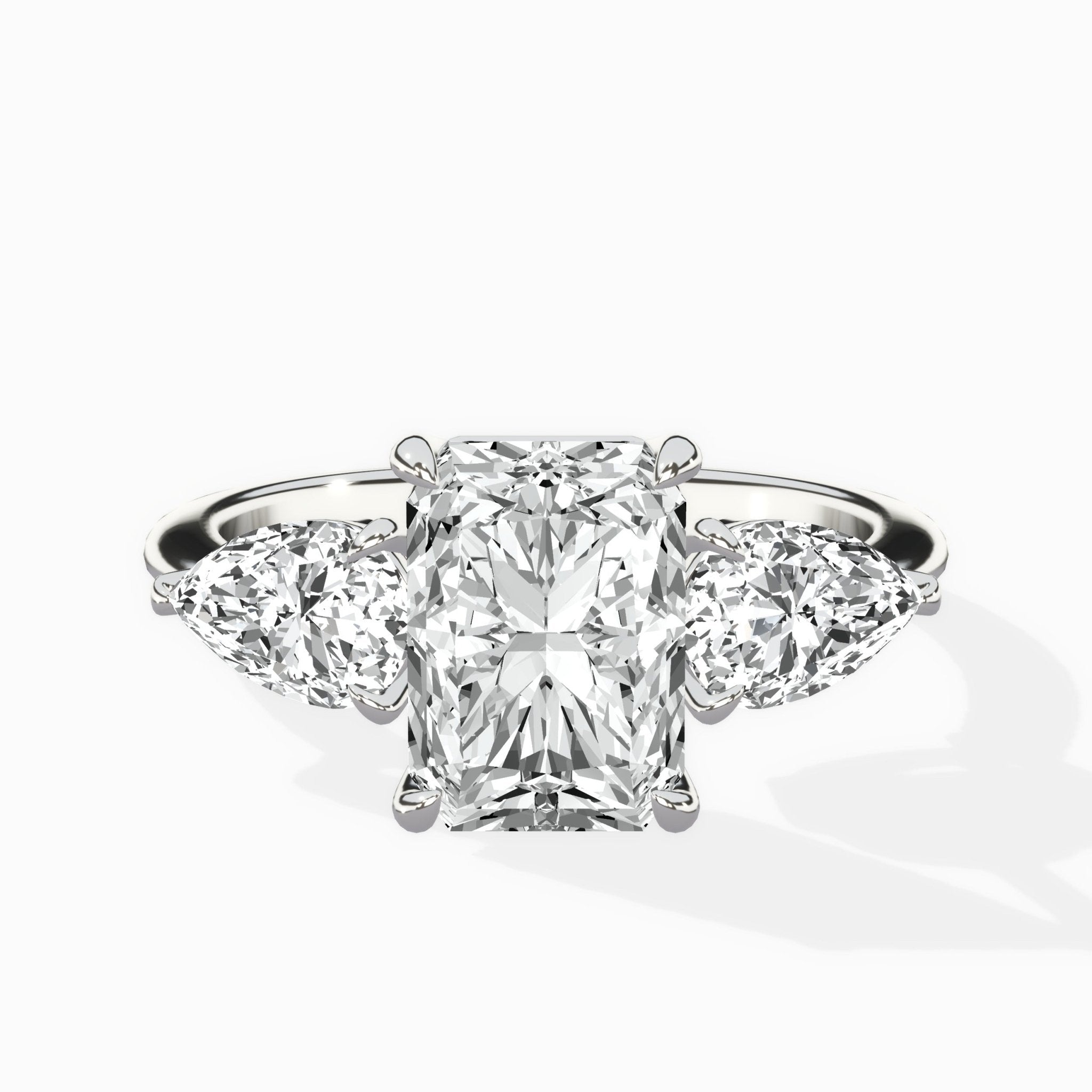 Forever Three Stone Engagement Ring - The Better Diamonds