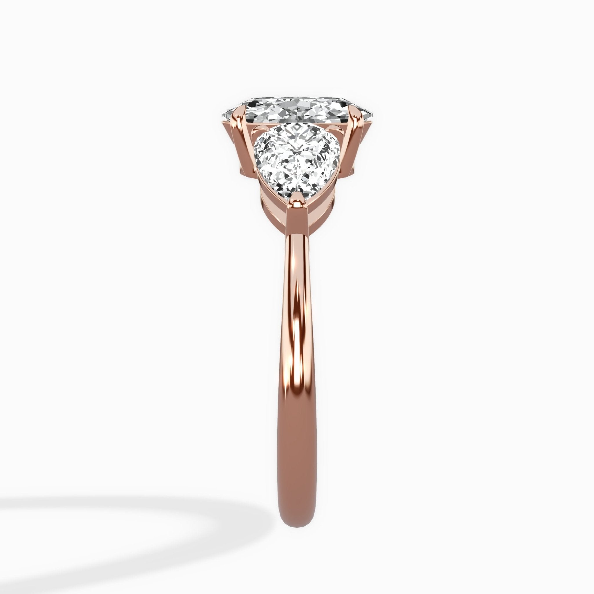 Forever Three Stone Engagement Ring - The Better Diamonds