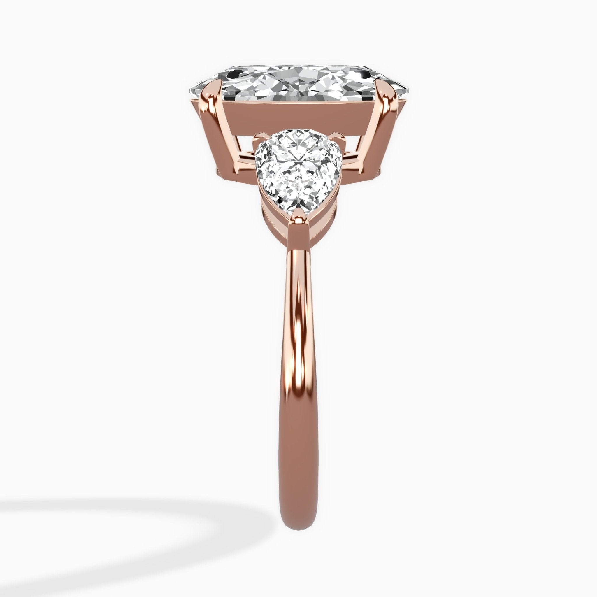 Forever Three Stone Engagement Ring - The Better Diamonds
