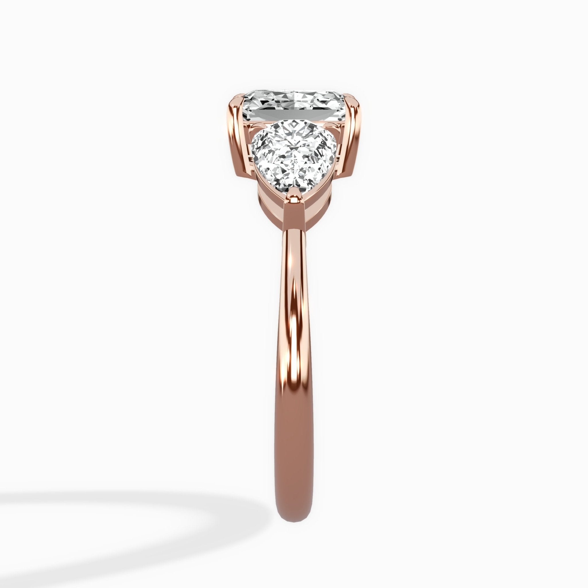 Forever Three Stone Engagement Ring - The Better Diamonds