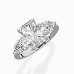 Forever Three Stone Engagement Ring - The Better Diamonds