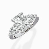 Forever Three Stone Engagement Ring - The Better Diamonds