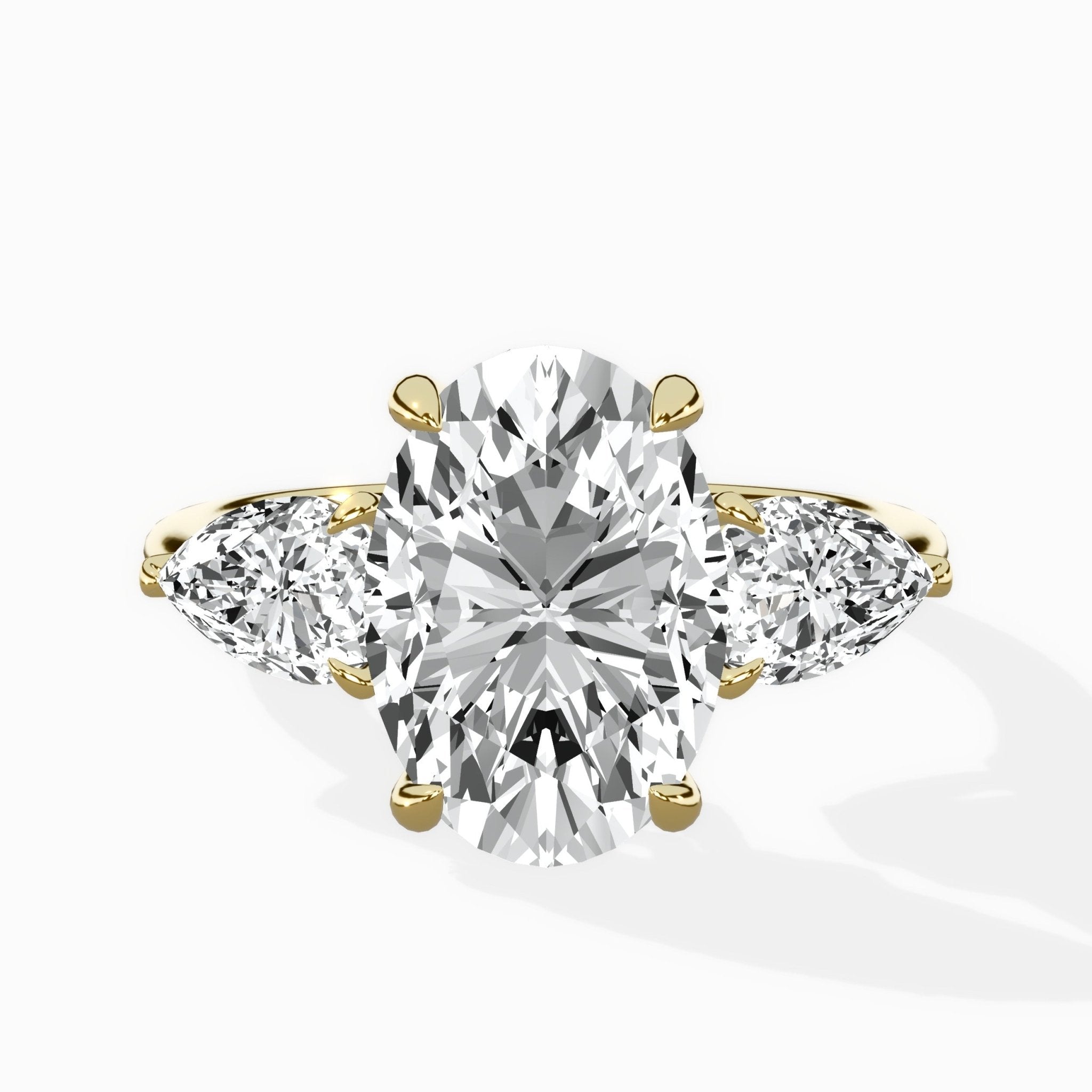 Forever Three Stone Engagement Ring - The Better Diamonds