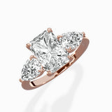 Forever Three Stone Engagement Ring - The Better Diamonds