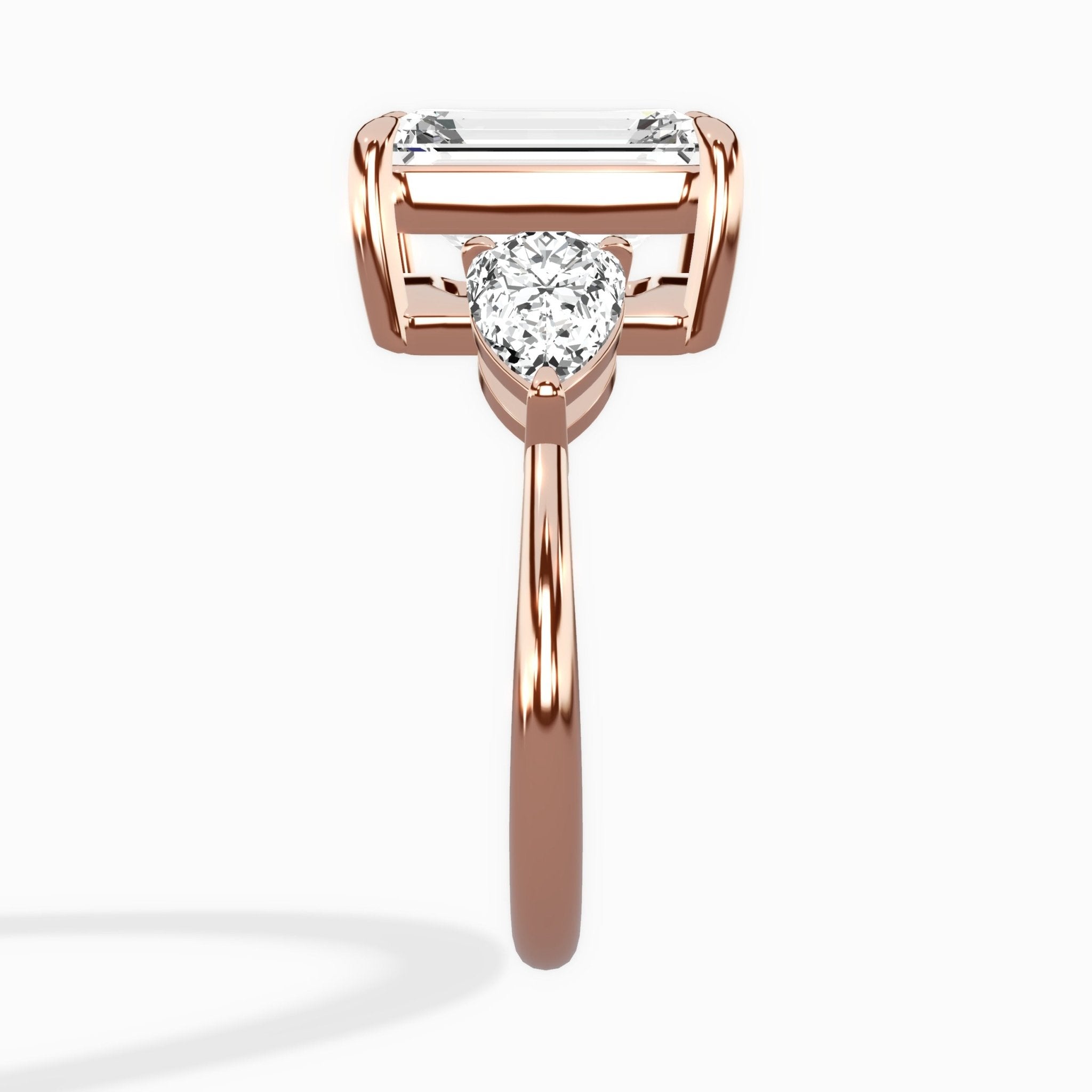 Forever Three Stone Engagement Ring - The Better Diamonds