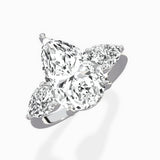 Forever Three Stone Engagement Ring - The Better Diamonds