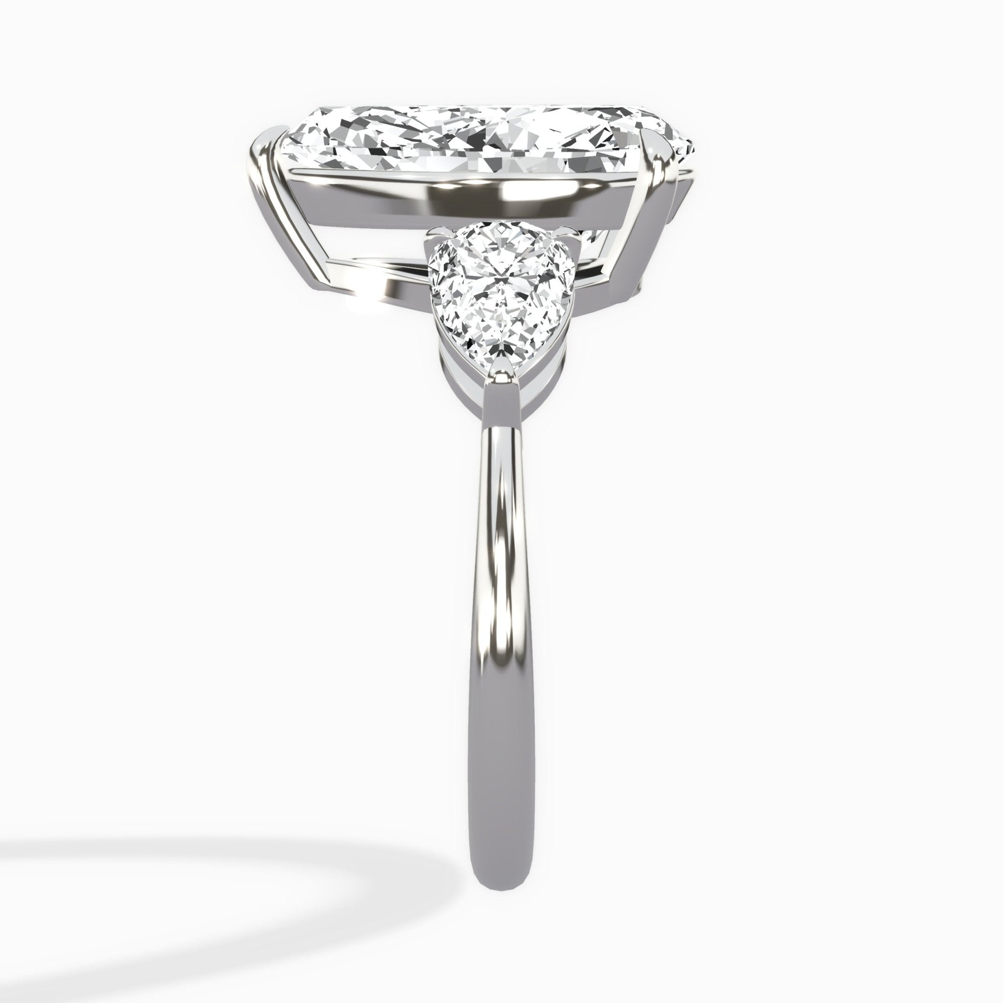 Forever Three Stone Engagement Ring - The Better Diamonds