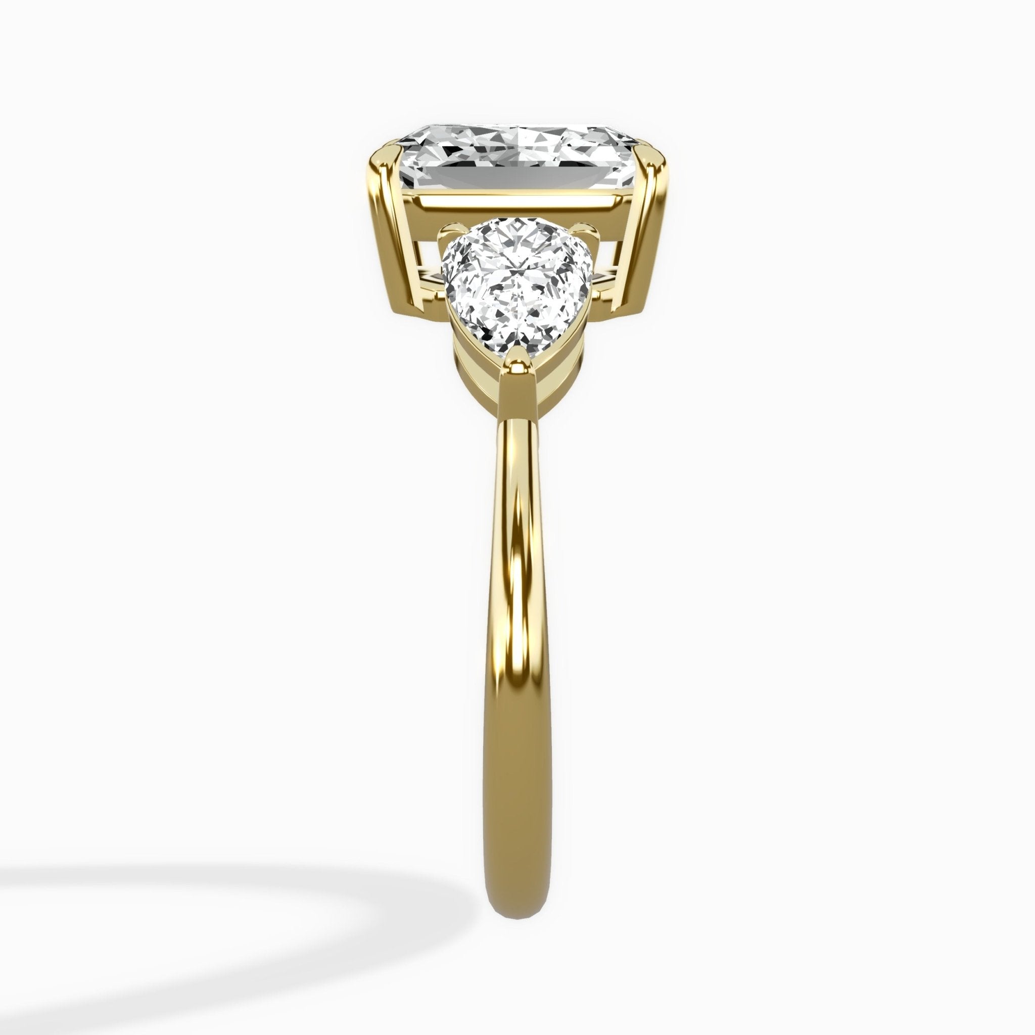 Forever Three Stone Engagement Ring - The Better Diamonds