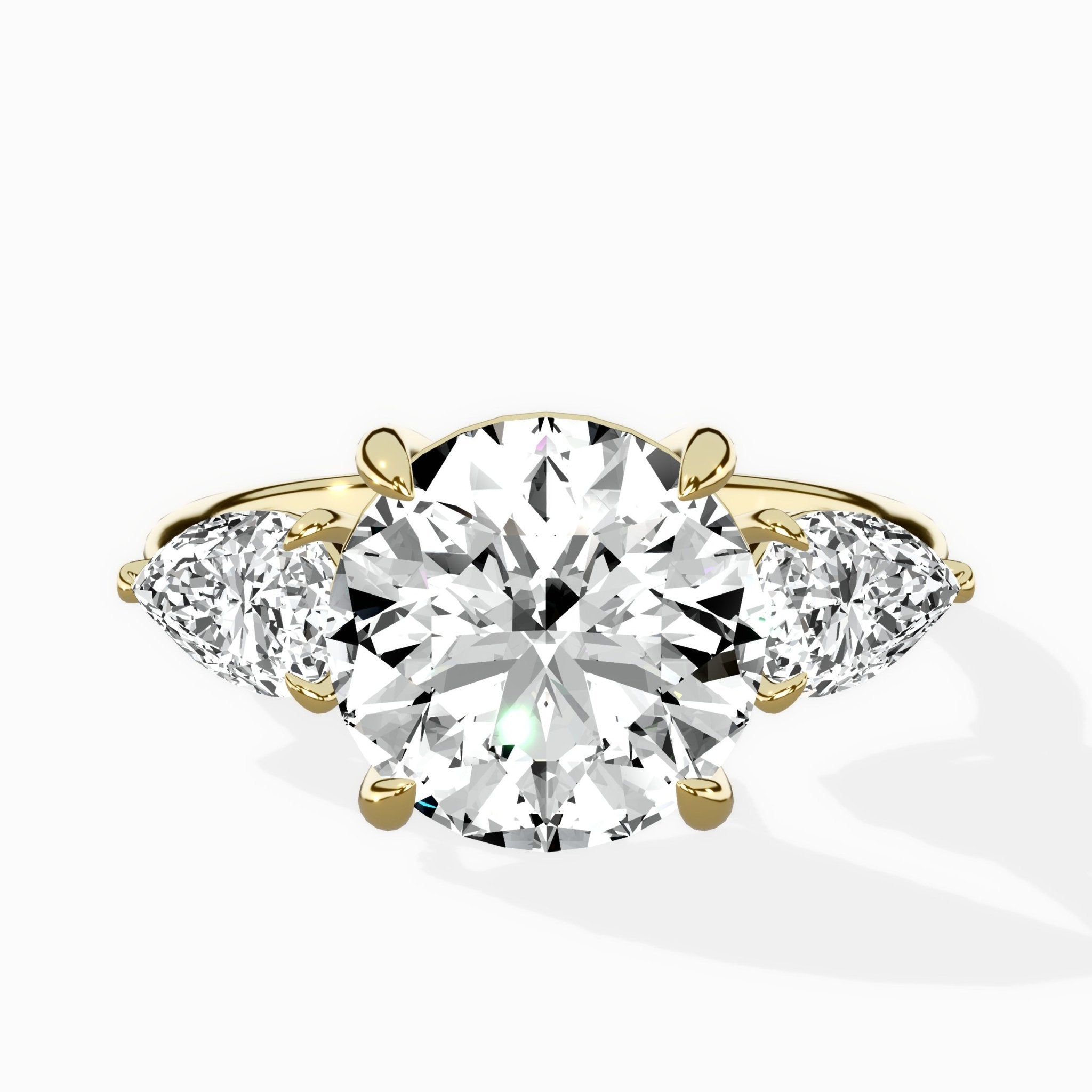 Forever Three Stone Engagement Ring - The Better Diamonds