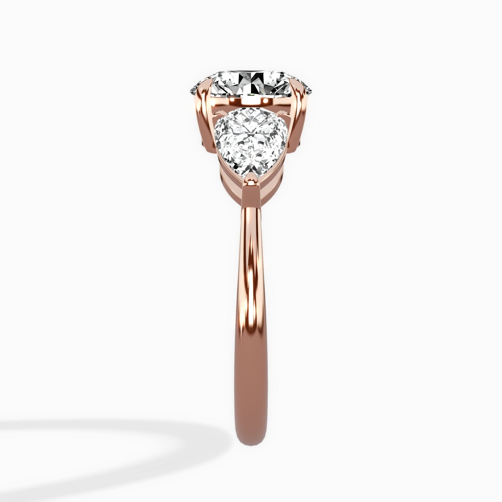 Forever Three Stone Engagement Ring - The Better Diamonds