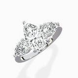 Forever Three Stone Engagement Ring - The Better Diamonds