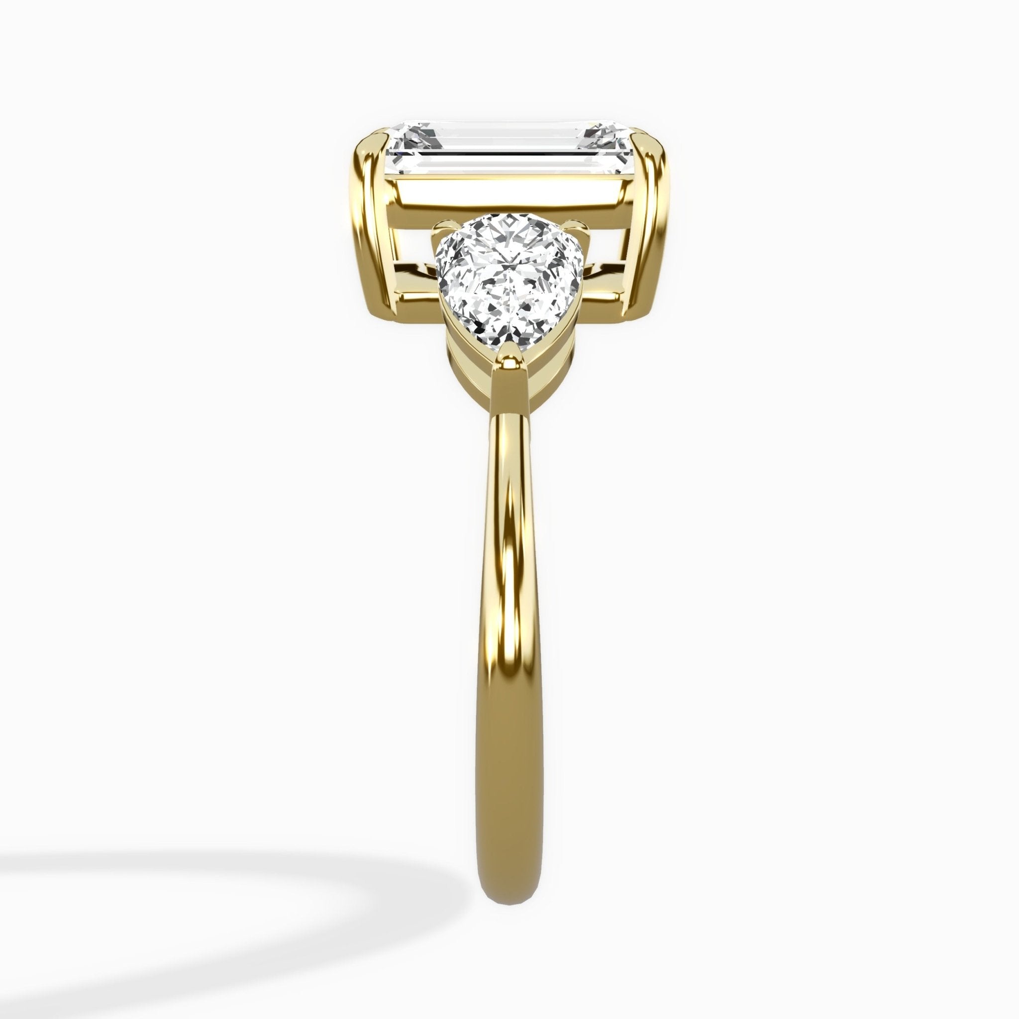 Forever Three Stone Engagement Ring - The Better Diamonds