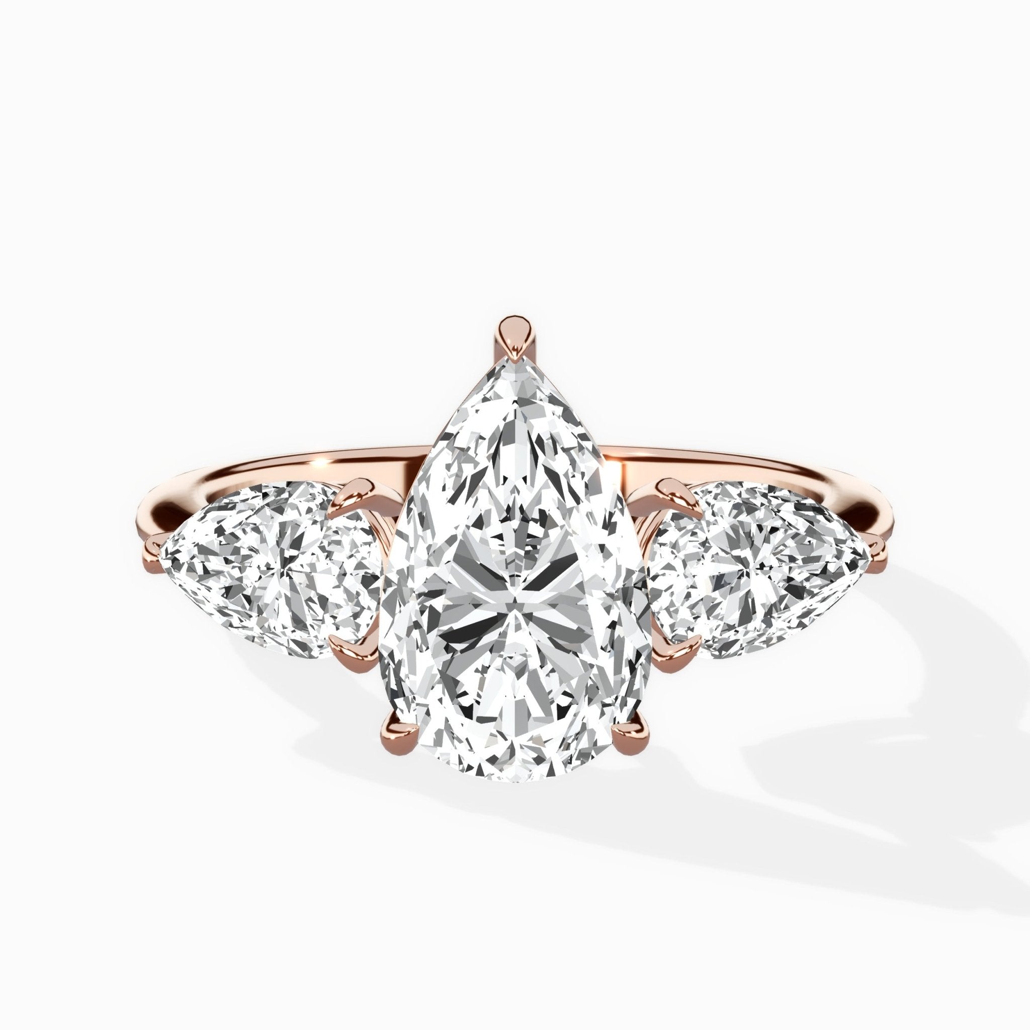 Forever Three Stone Engagement Ring - The Better Diamonds