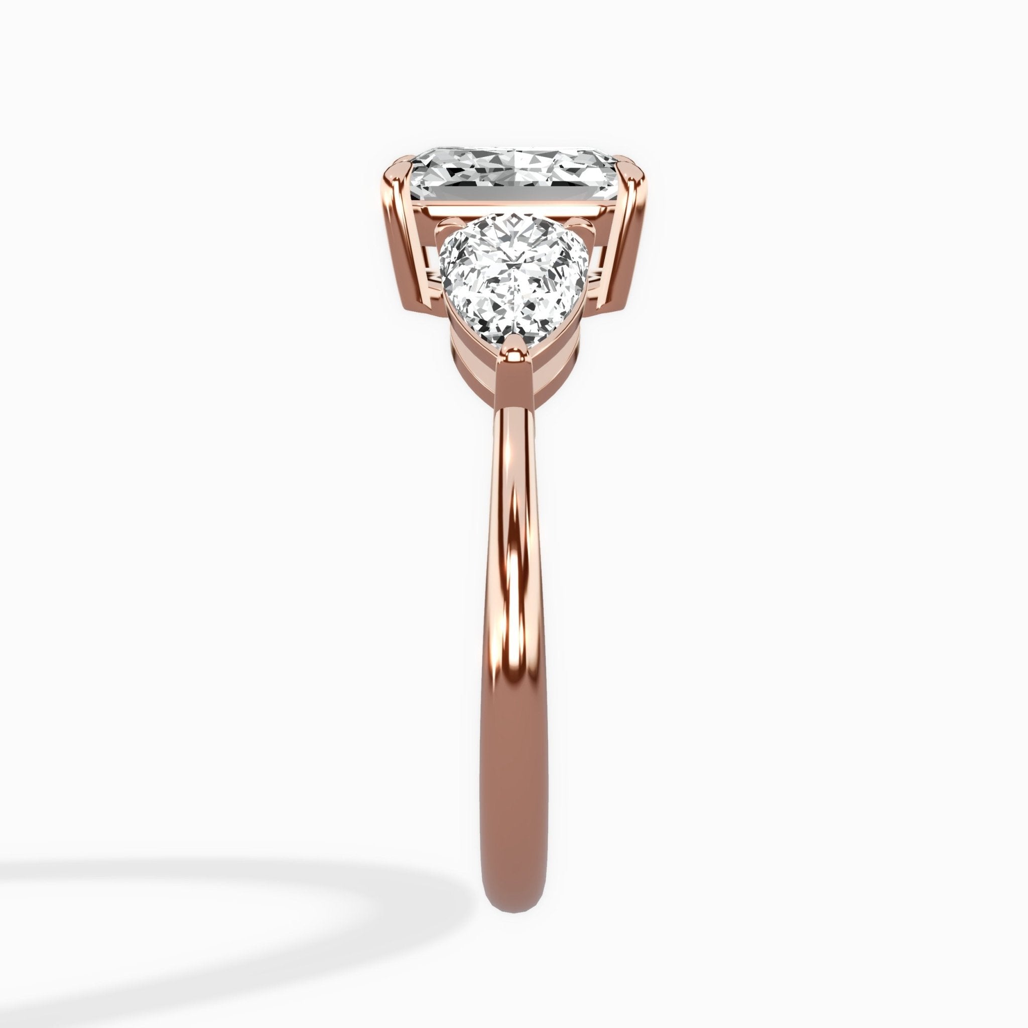 Forever Three Stone Engagement Ring - The Better Diamonds