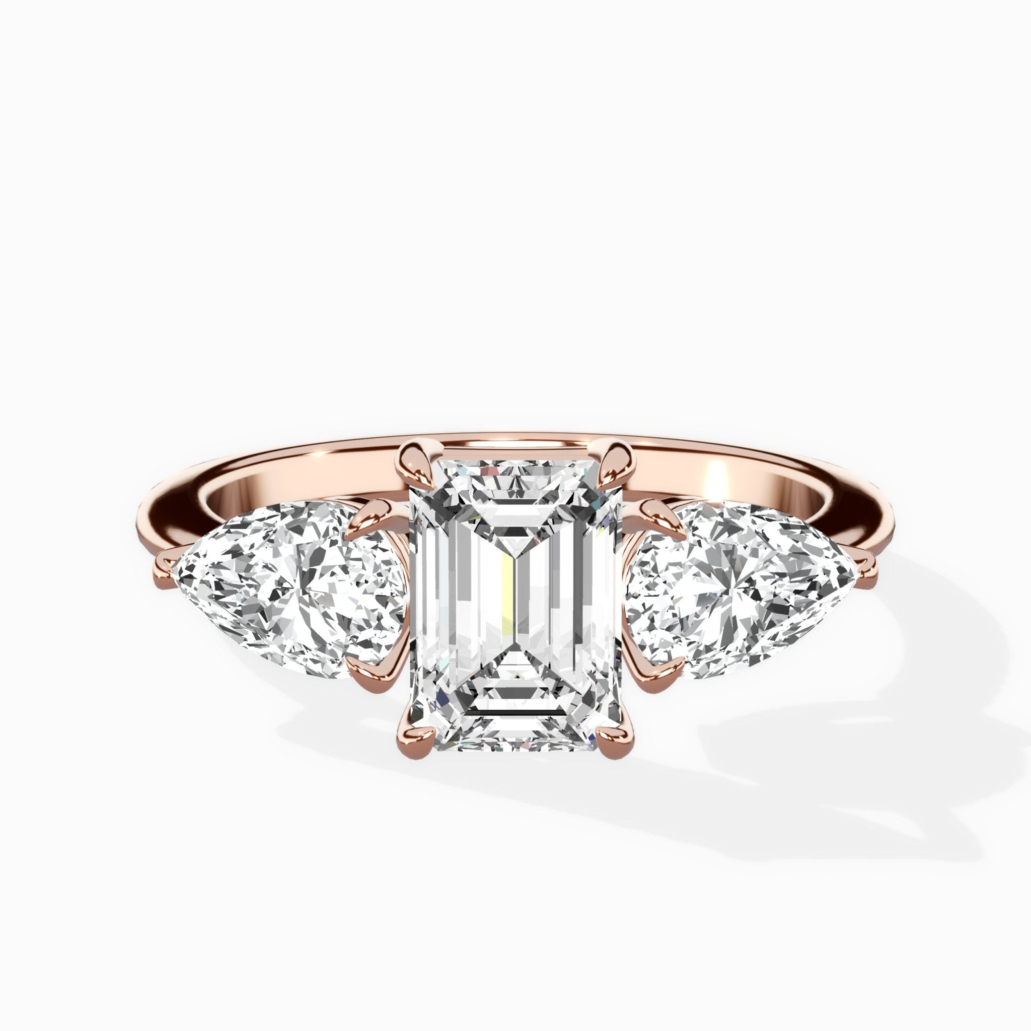 Forever Three Stone Engagement Ring - The Better Diamonds