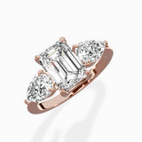 Forever Three Stone Engagement Ring - The Better Diamonds