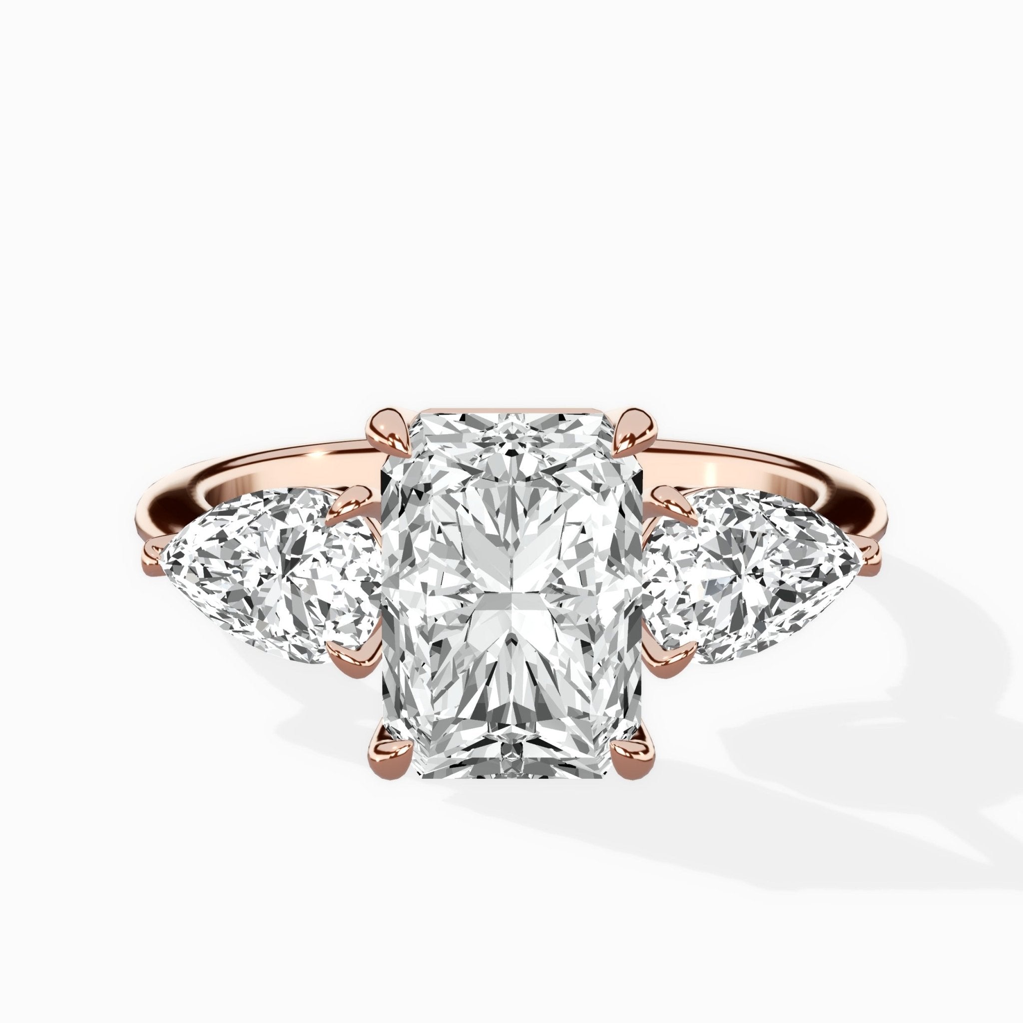 Forever Three Stone Engagement Ring - The Better Diamonds