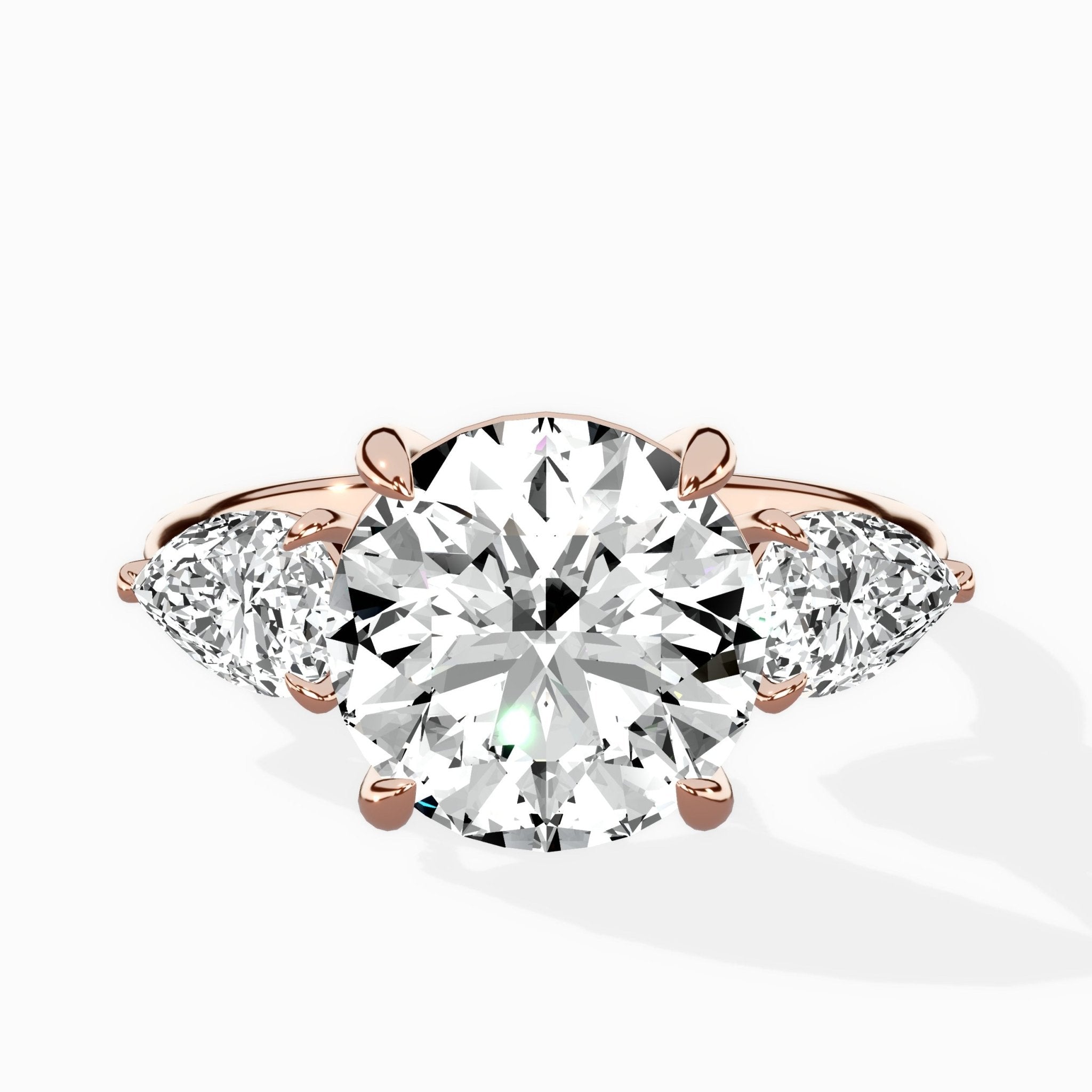 Forever Three Stone Engagement Ring - The Better Diamonds