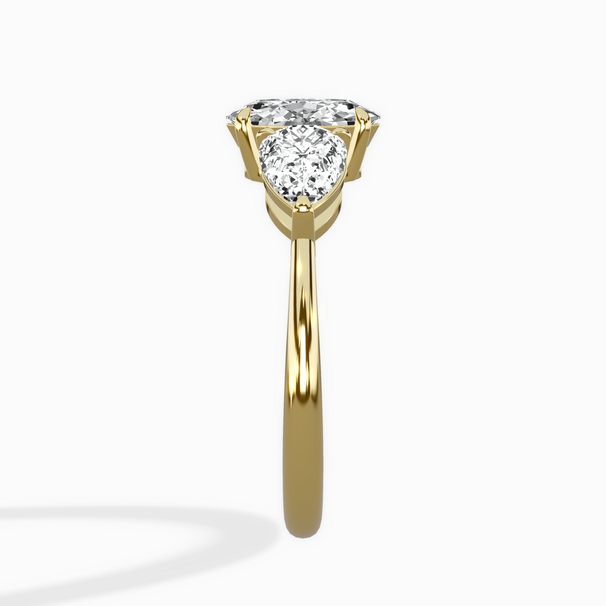 Forever Three Stone Engagement Ring - The Better Diamonds