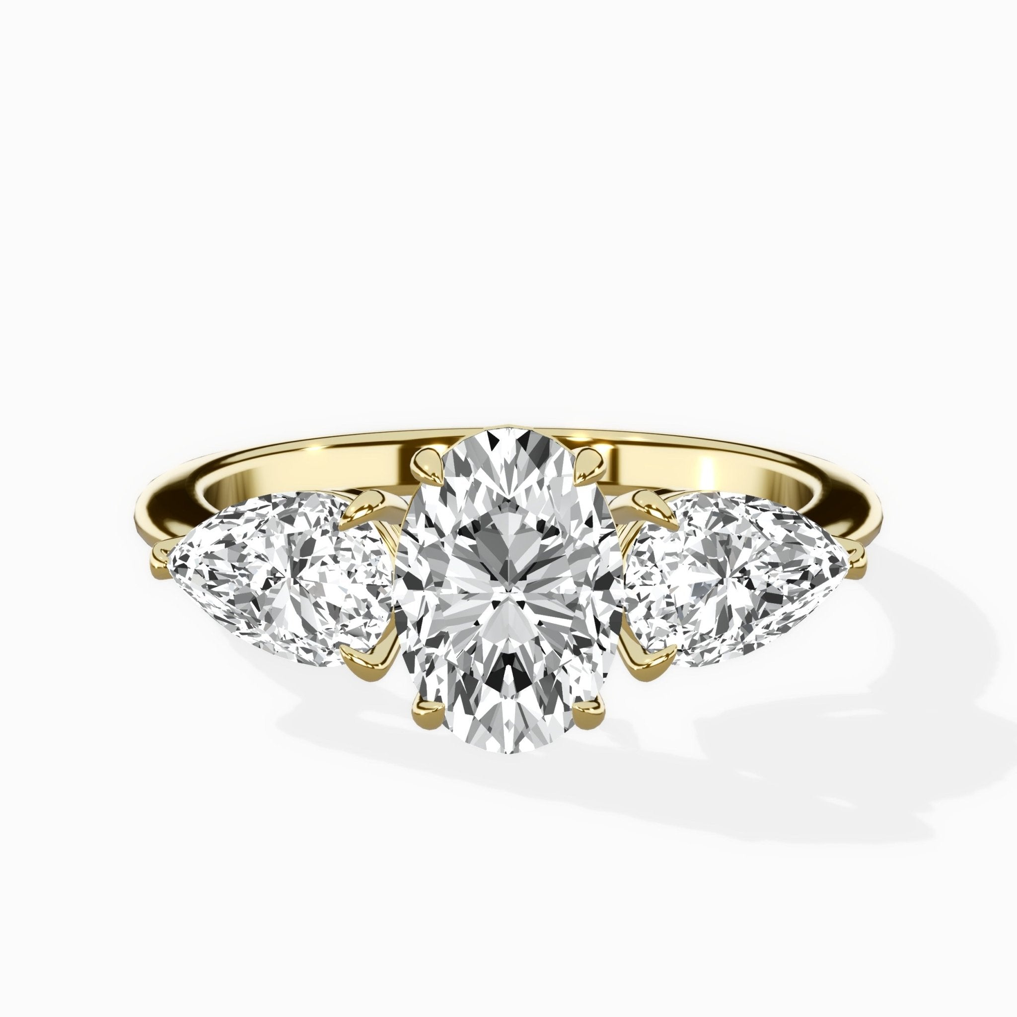 Forever Three Stone Engagement Ring - The Better Diamonds