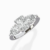 Forever Three Stone Engagement Ring - The Better Diamonds