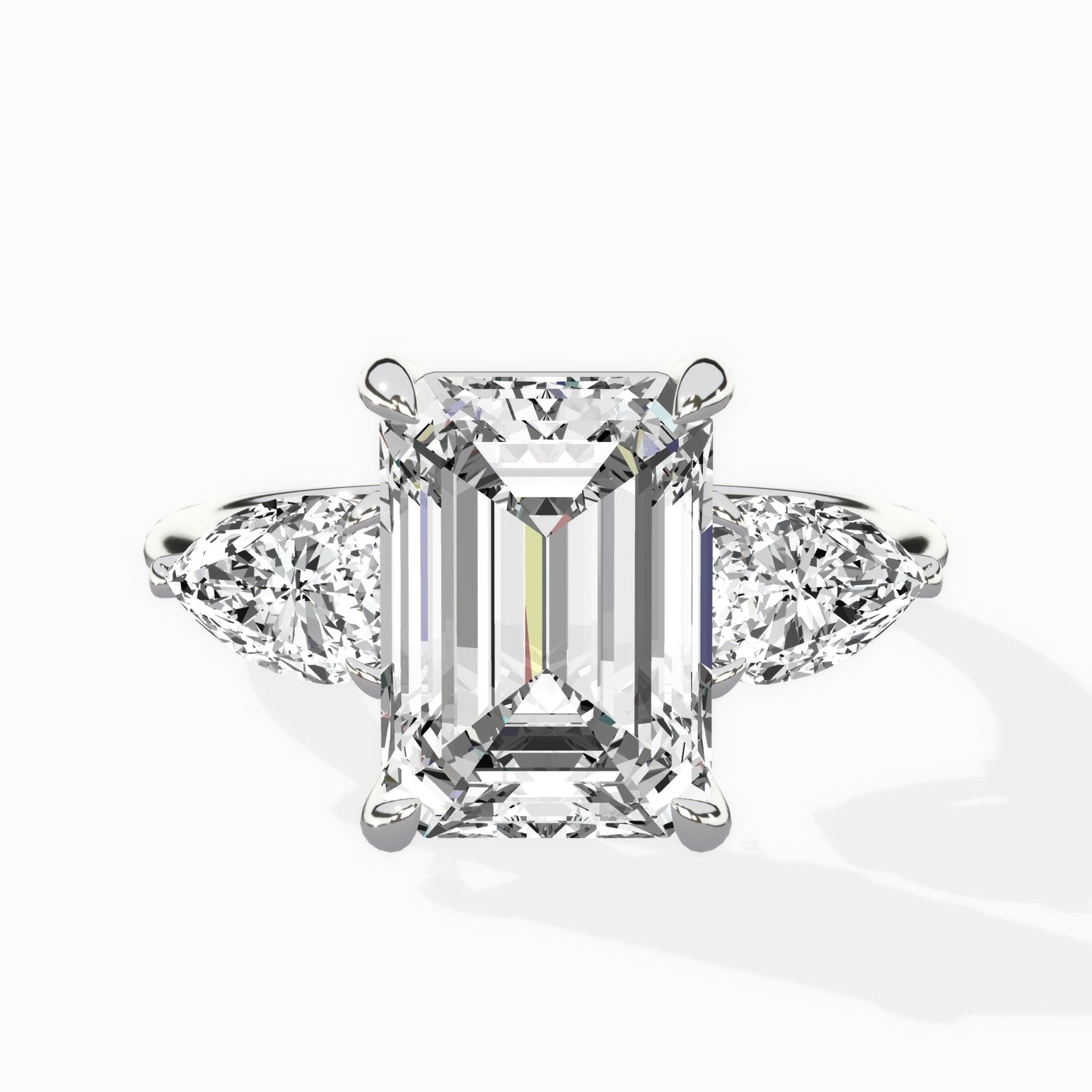 Forever Three Stone Engagement Ring - The Better Diamonds