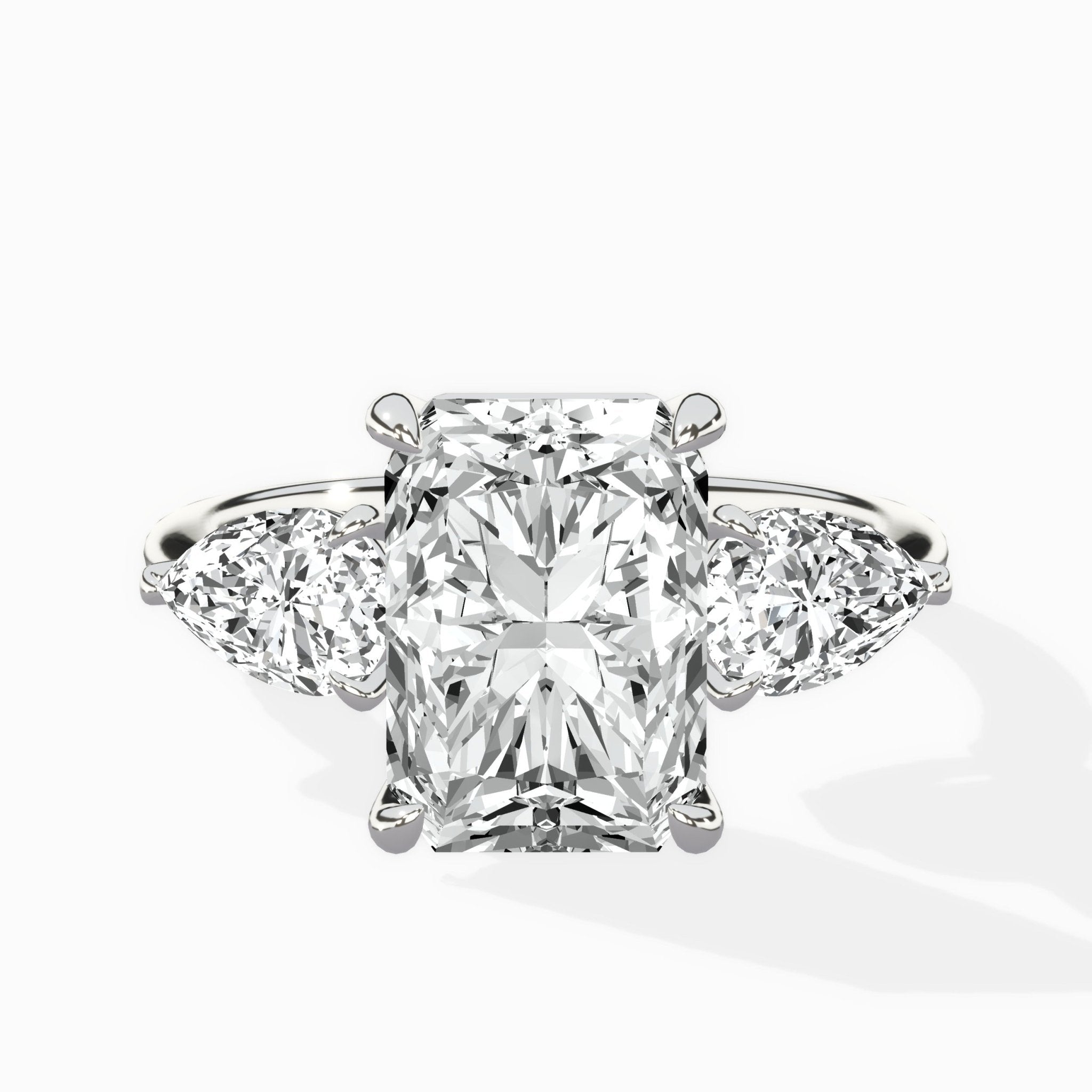 Forever Three Stone Engagement Ring - The Better Diamonds