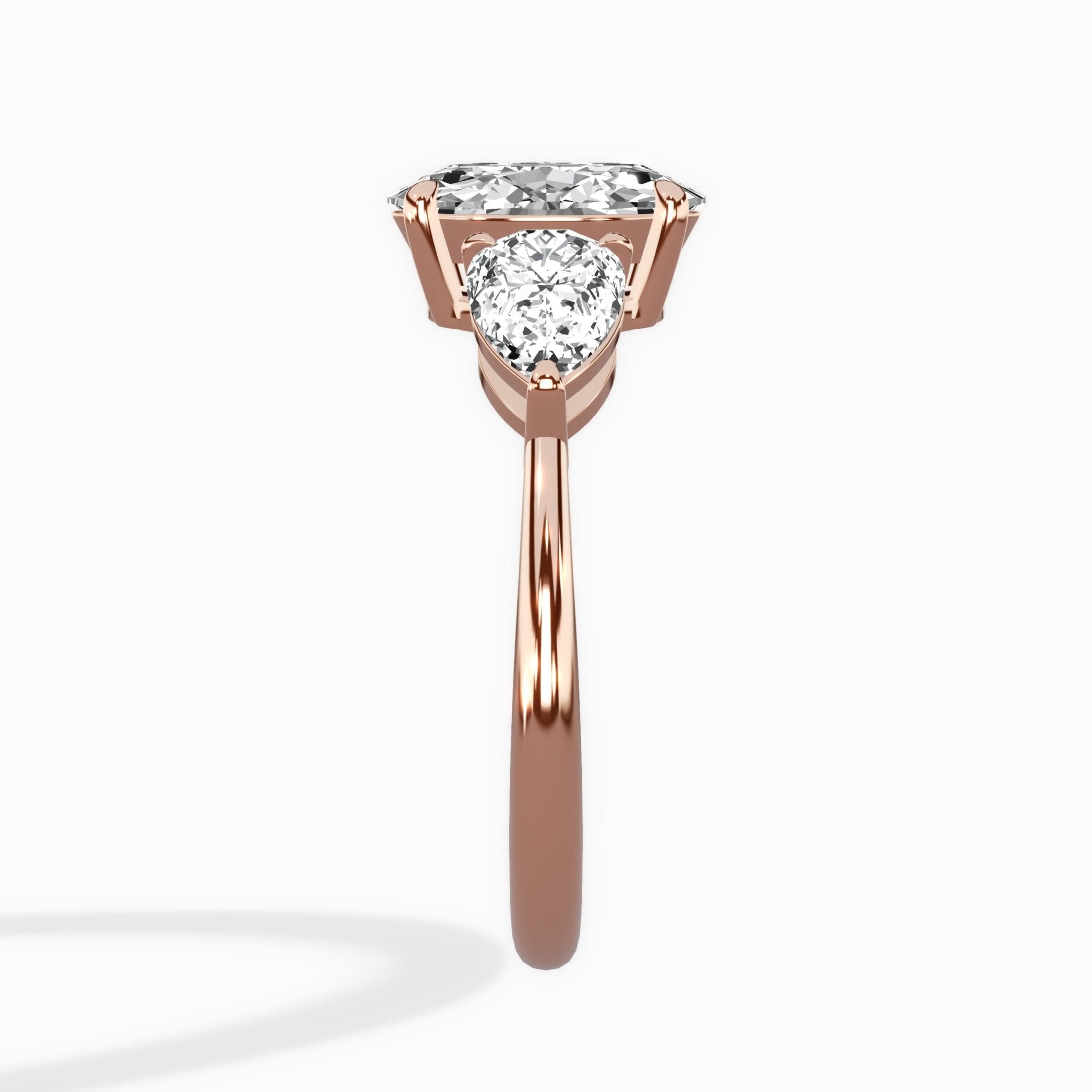 Forever Three Stone Engagement Ring - The Better Diamonds