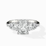 Forever Three Stone Engagement Ring - The Better Diamonds