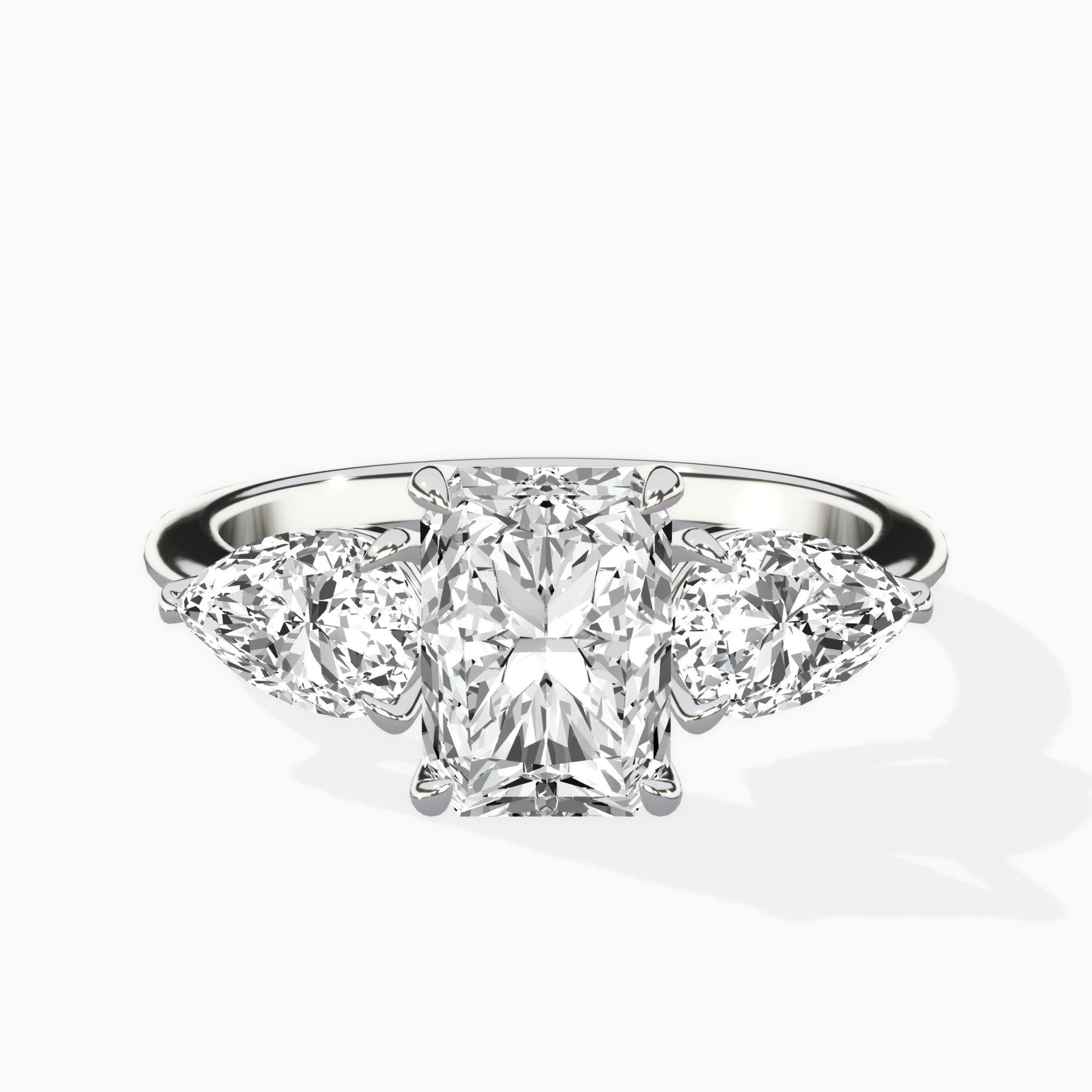 Forever Three Stone Engagement Ring - The Better Diamonds