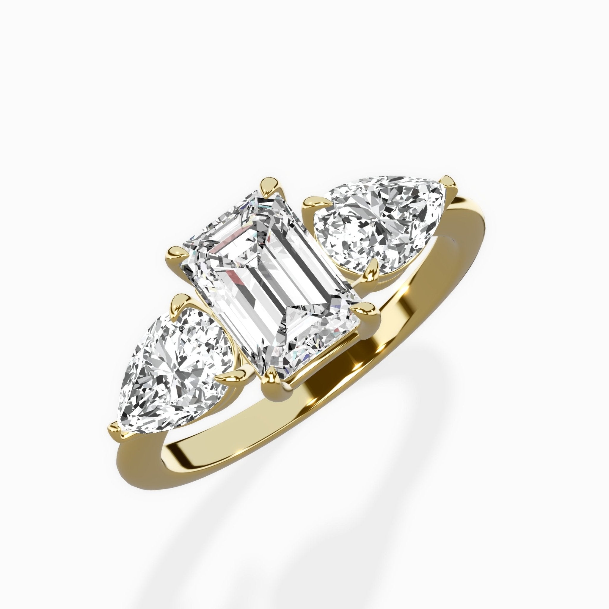Forever Three Stone Engagement Ring - The Better Diamonds