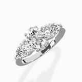 Forever Three Stone Engagement Ring - The Better Diamonds
