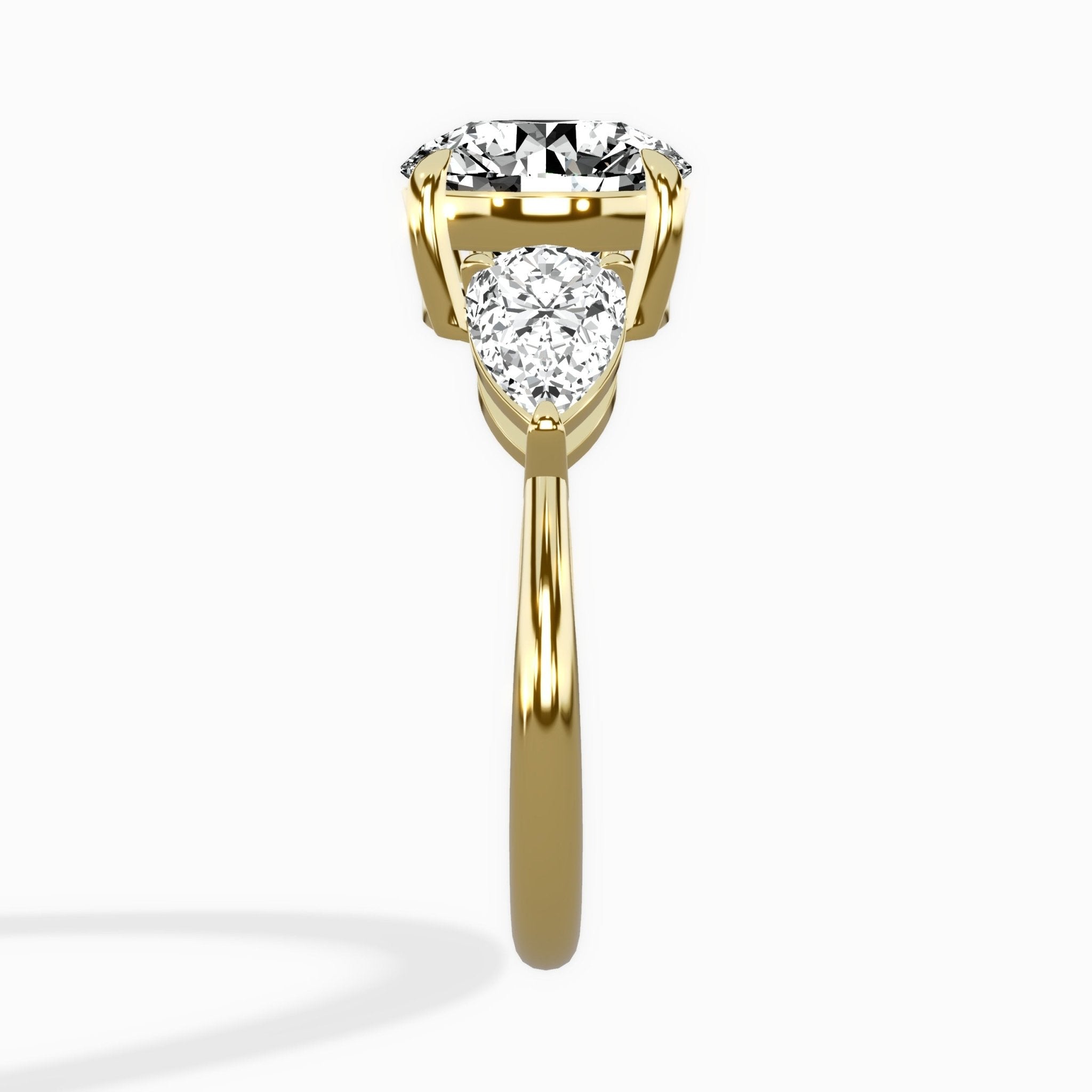 Forever Three Stone Engagement Ring - The Better Diamonds