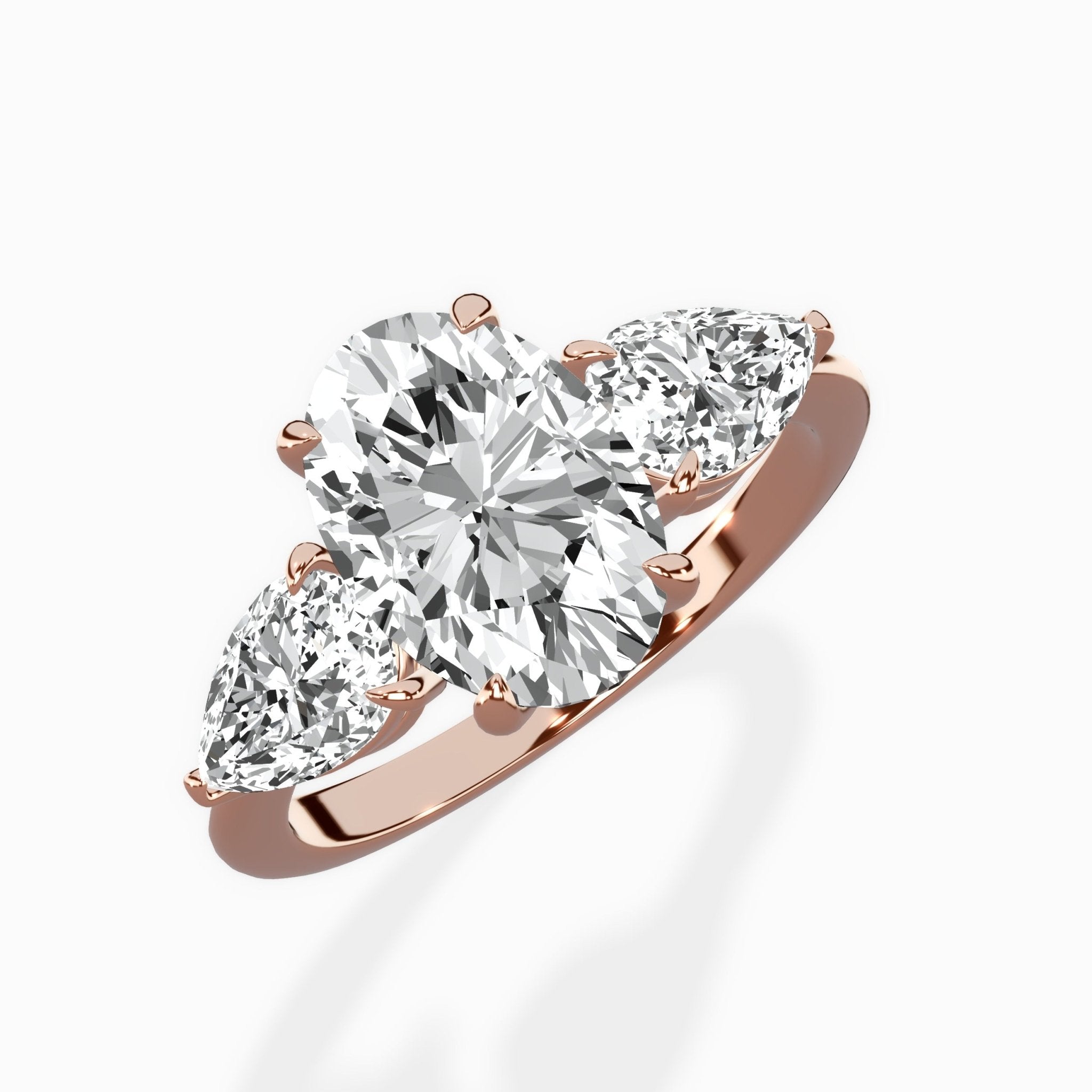 Forever Three Stone Engagement Ring - The Better Diamonds