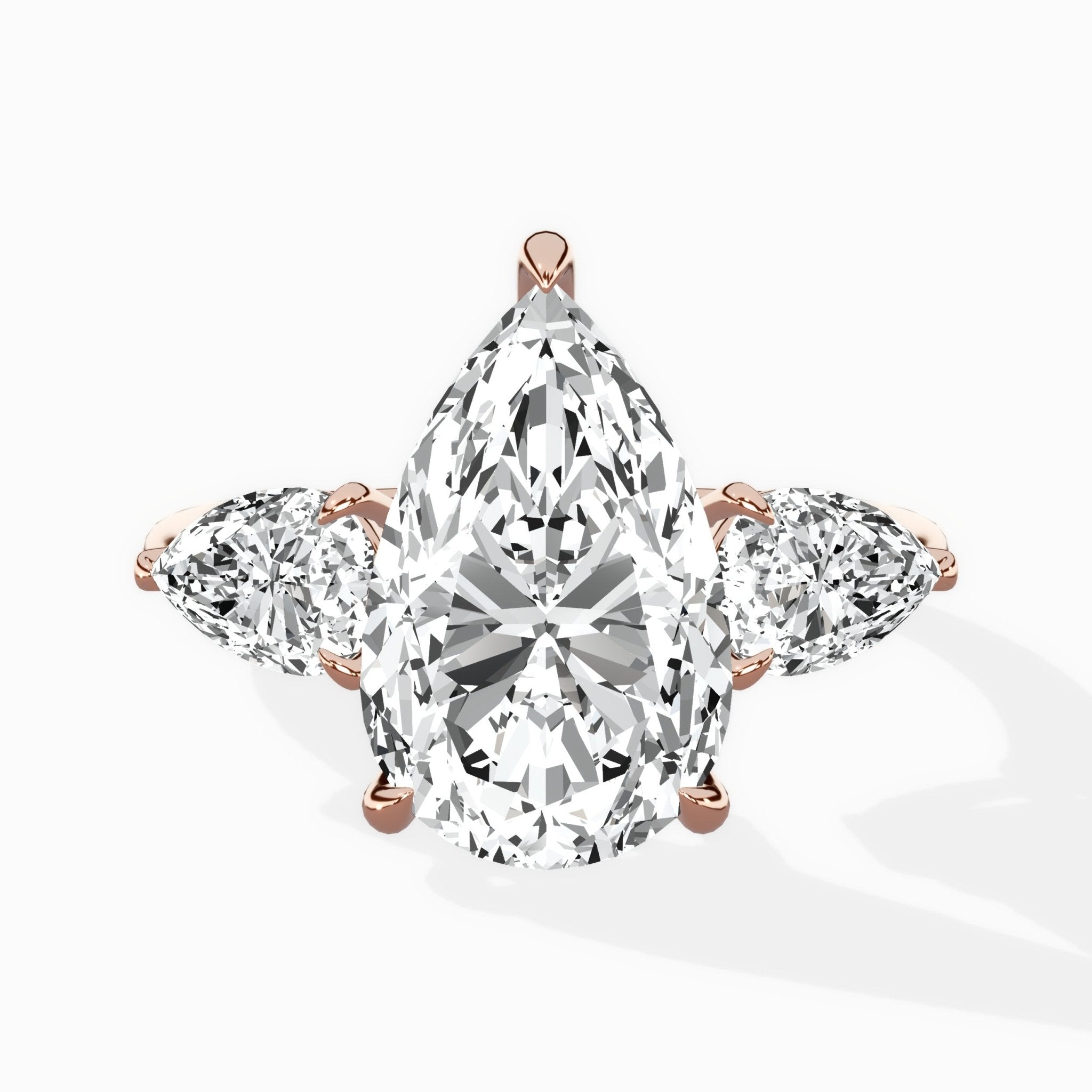 Forever Three Stone Engagement Ring - The Better Diamonds