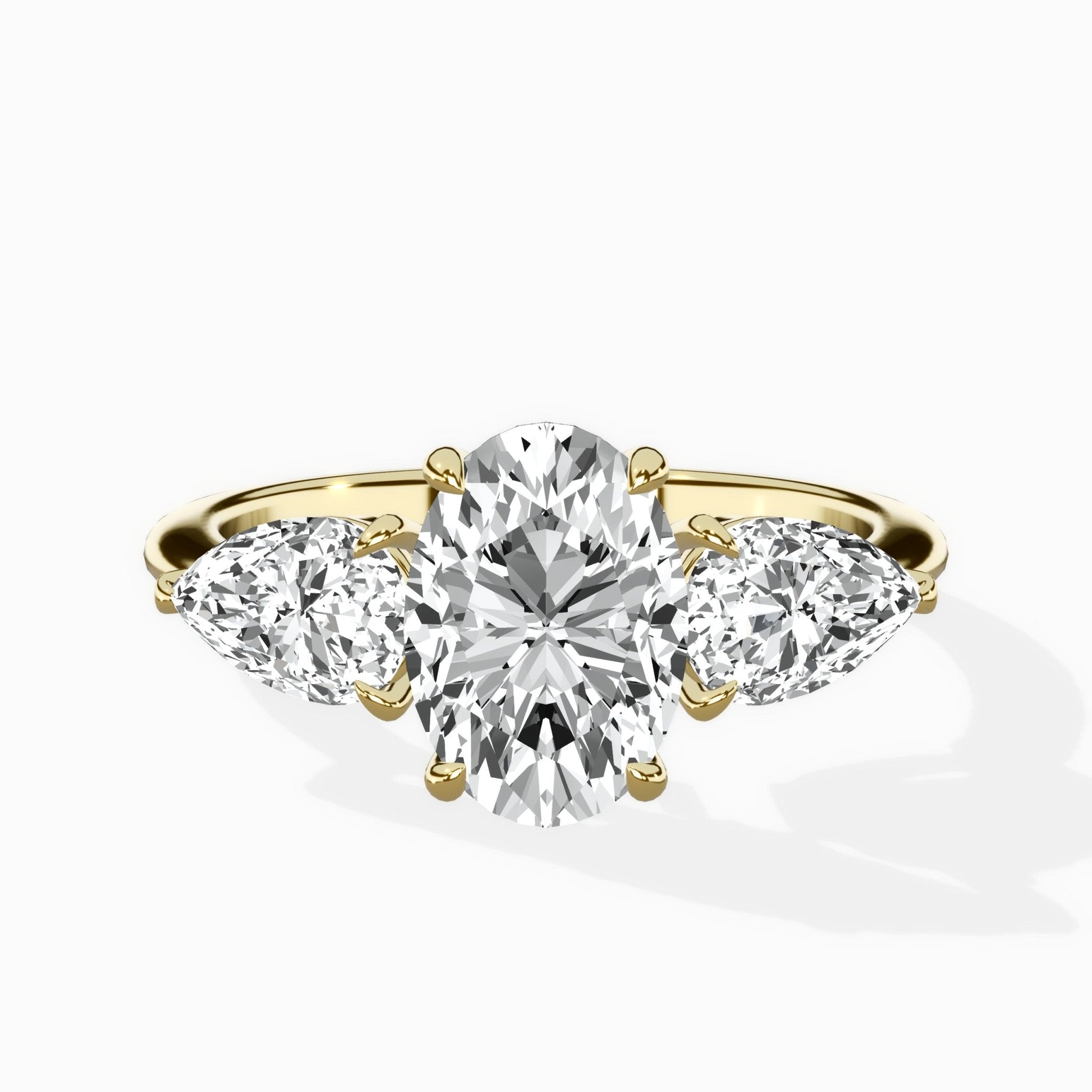 Forever Three Stone Engagement Ring - The Better Diamonds