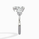 Forever Three Stone Engagement Ring - The Better Diamonds