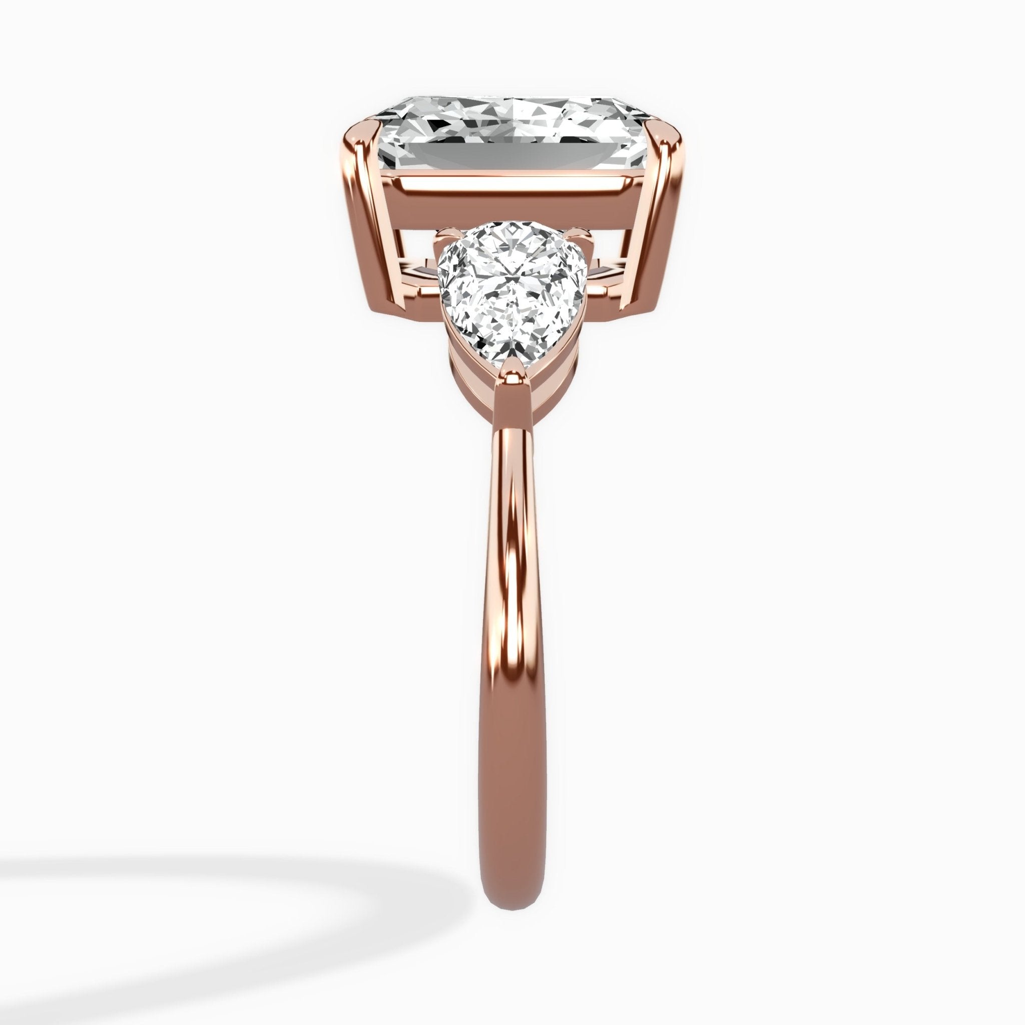 Forever Three Stone Engagement Ring - The Better Diamonds