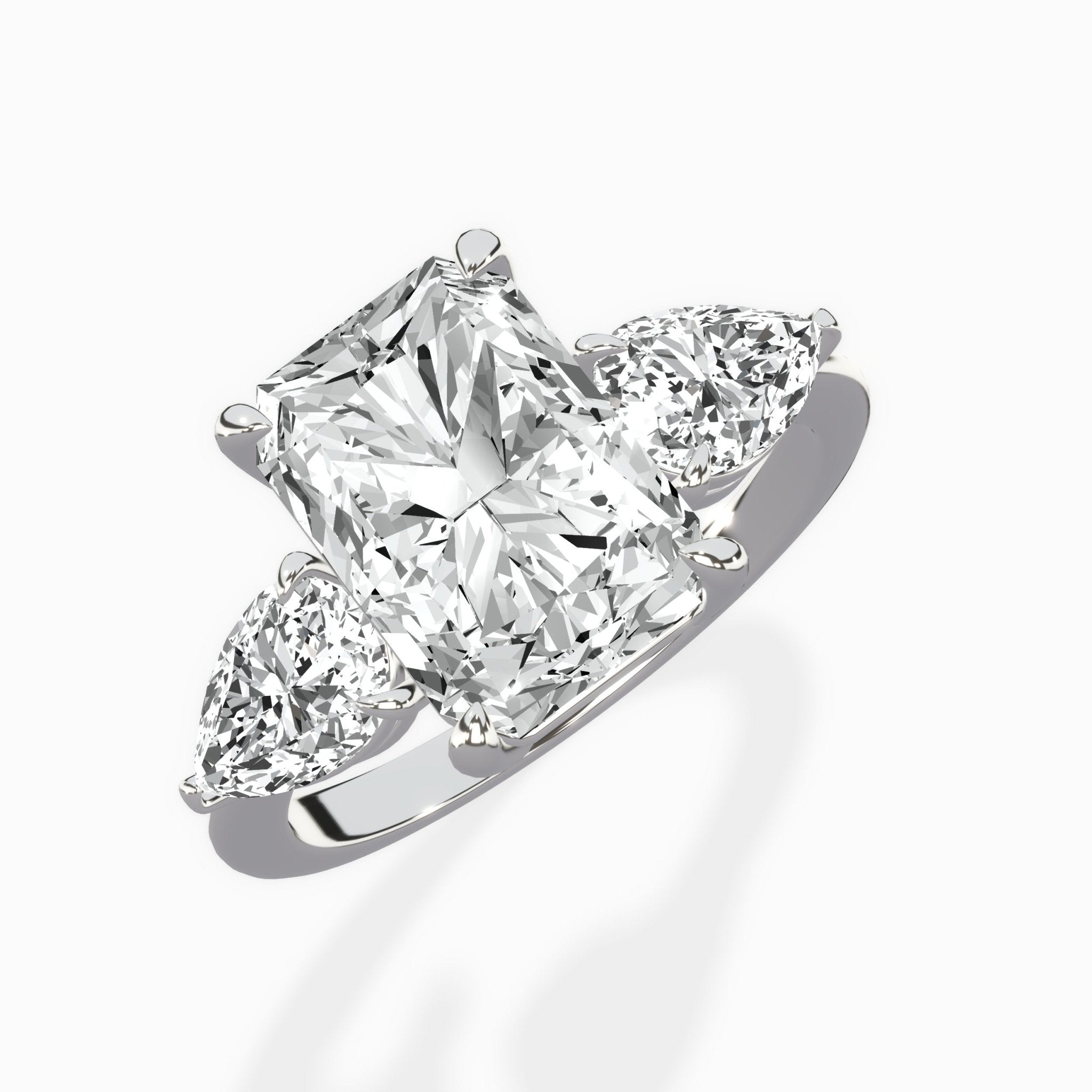 Forever Three Stone Engagement Ring - The Better Diamonds