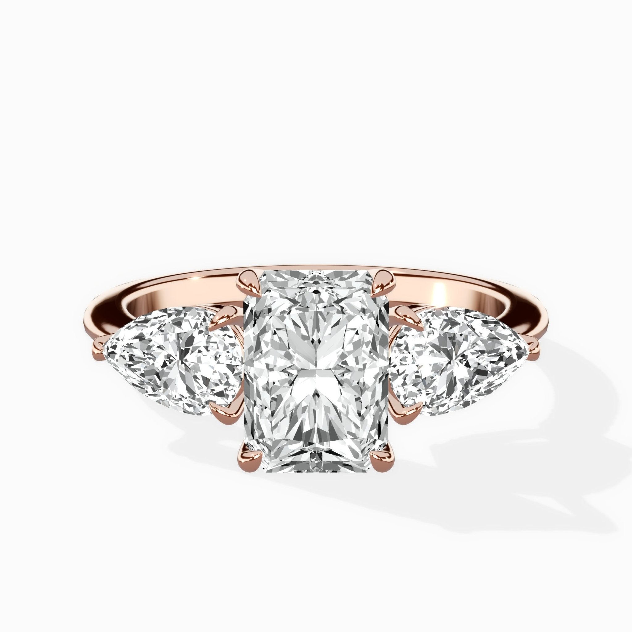 Forever Three Stone Engagement Ring - The Better Diamonds