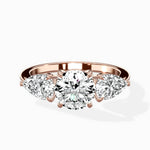 Forever Three Stone Engagement Ring - The Better Diamonds