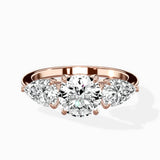 Forever Three Stone Engagement Ring - The Better Diamonds