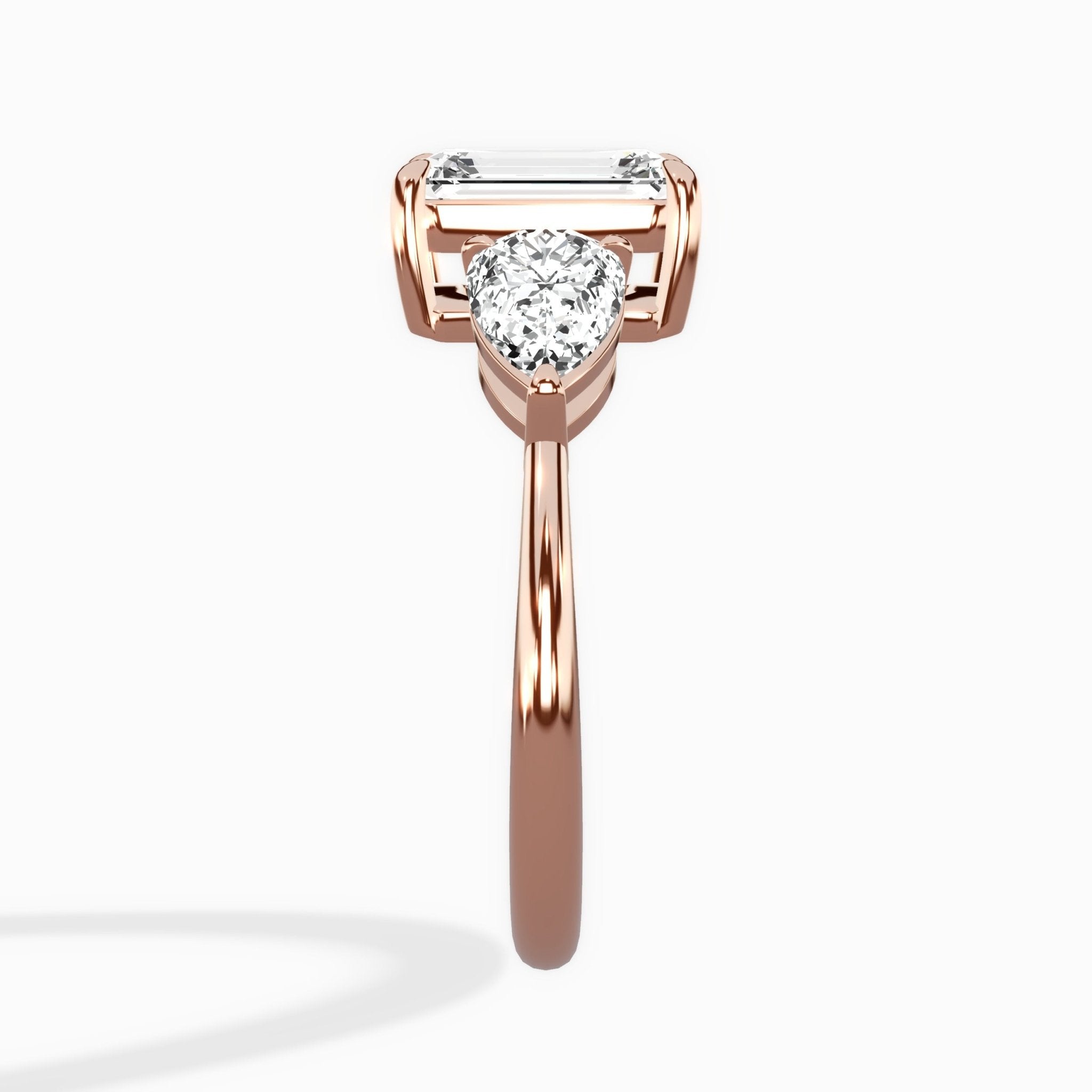 Forever Three Stone Engagement Ring - The Better Diamonds