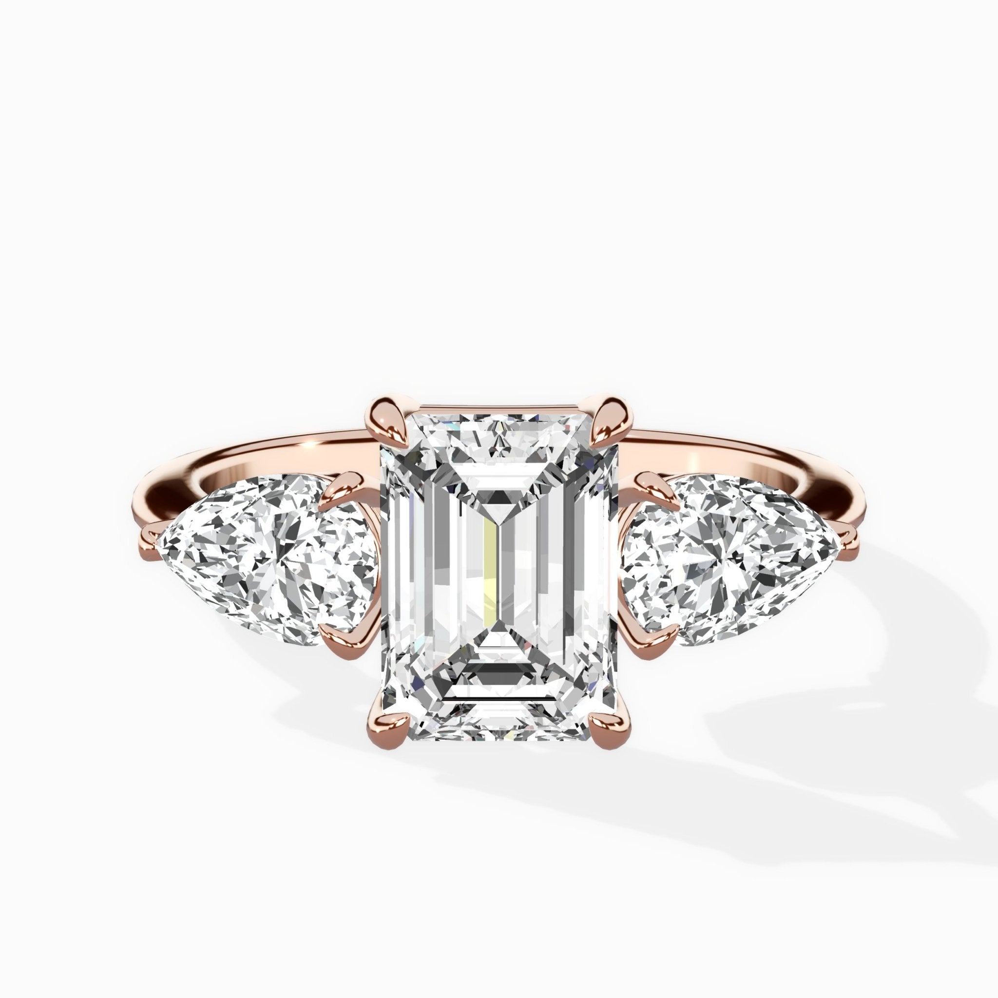 Forever Three Stone Engagement Ring - The Better Diamonds