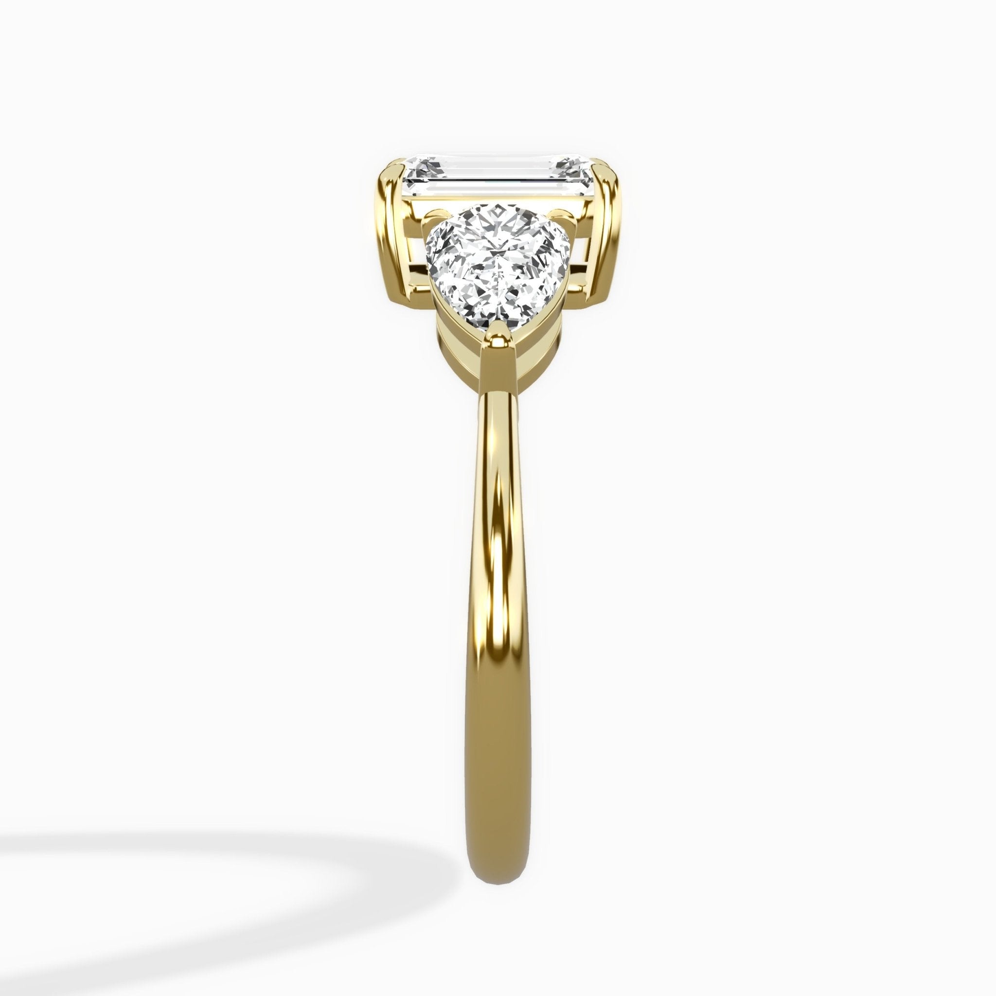 Forever Three Stone Engagement Ring - The Better Diamonds